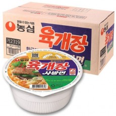[농심]육개장사발면 BOX