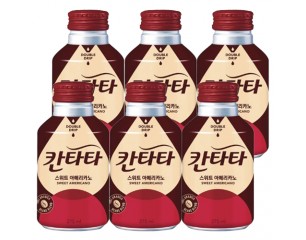 칸타타 스위트 아메리카노 275ml 6입