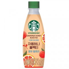 스타벅스 자몽허니 블랙티 350ml
